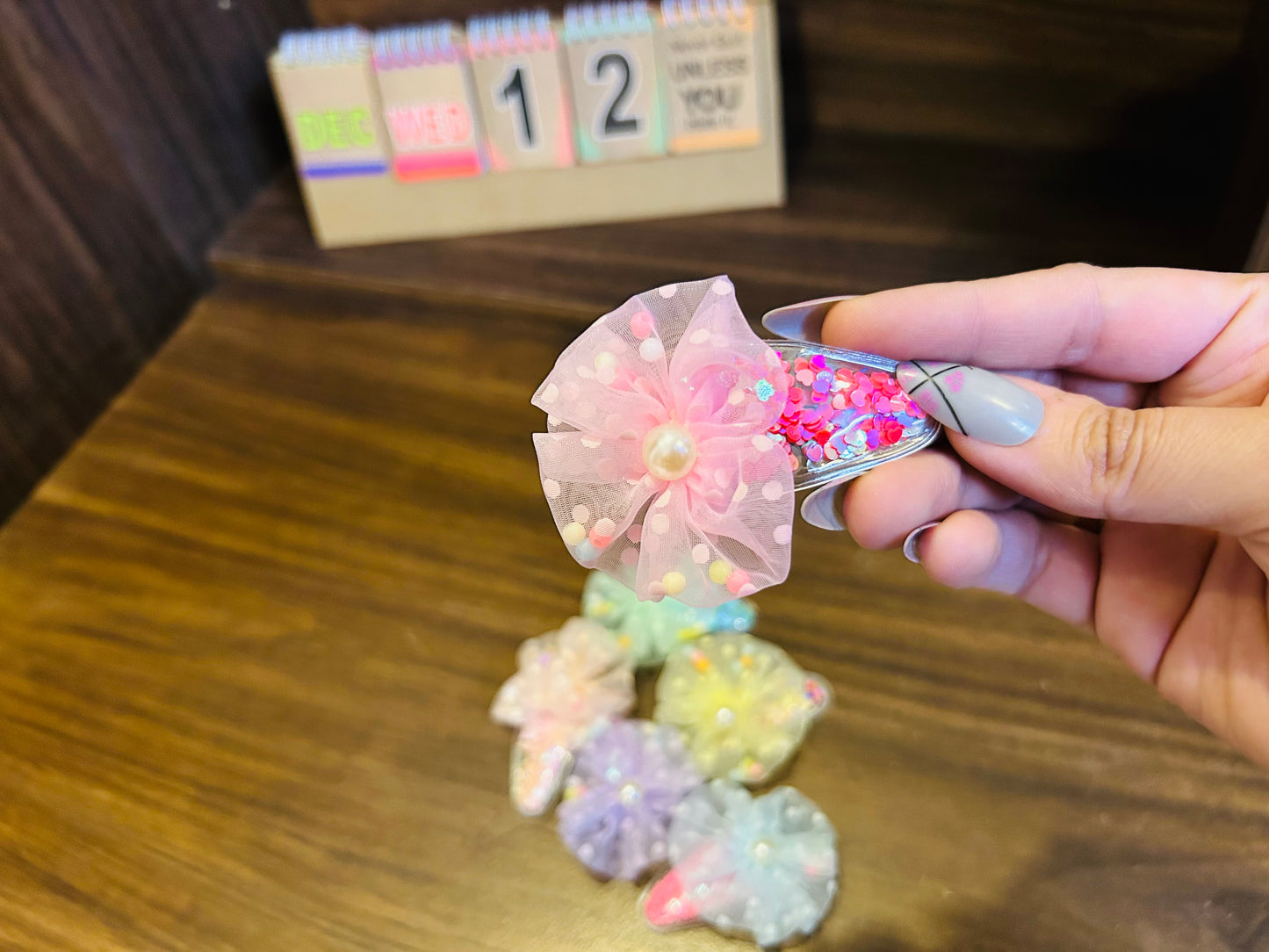 Flower Glitter Tic Tac