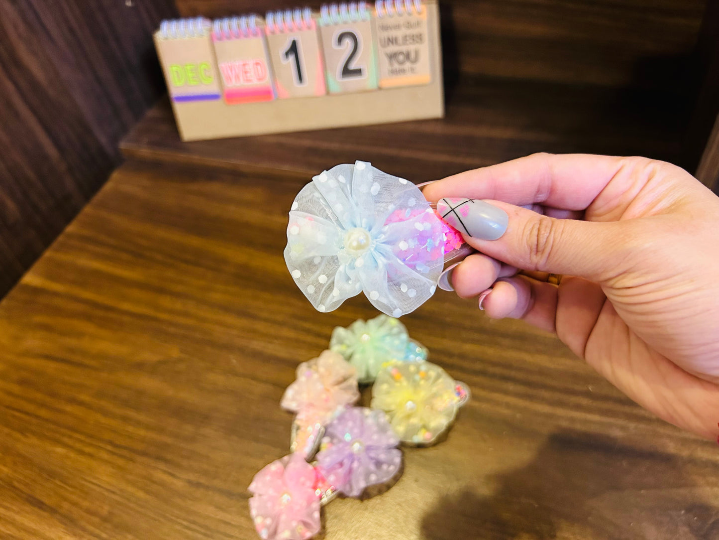 Flower Glitter Tic Tac