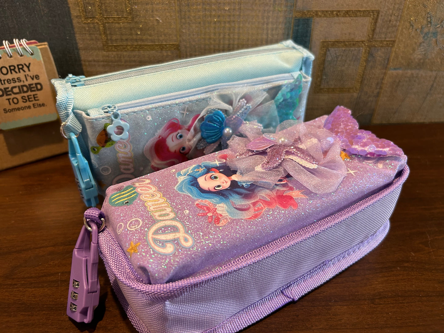 Mermaid Glitter Pencil Pouch