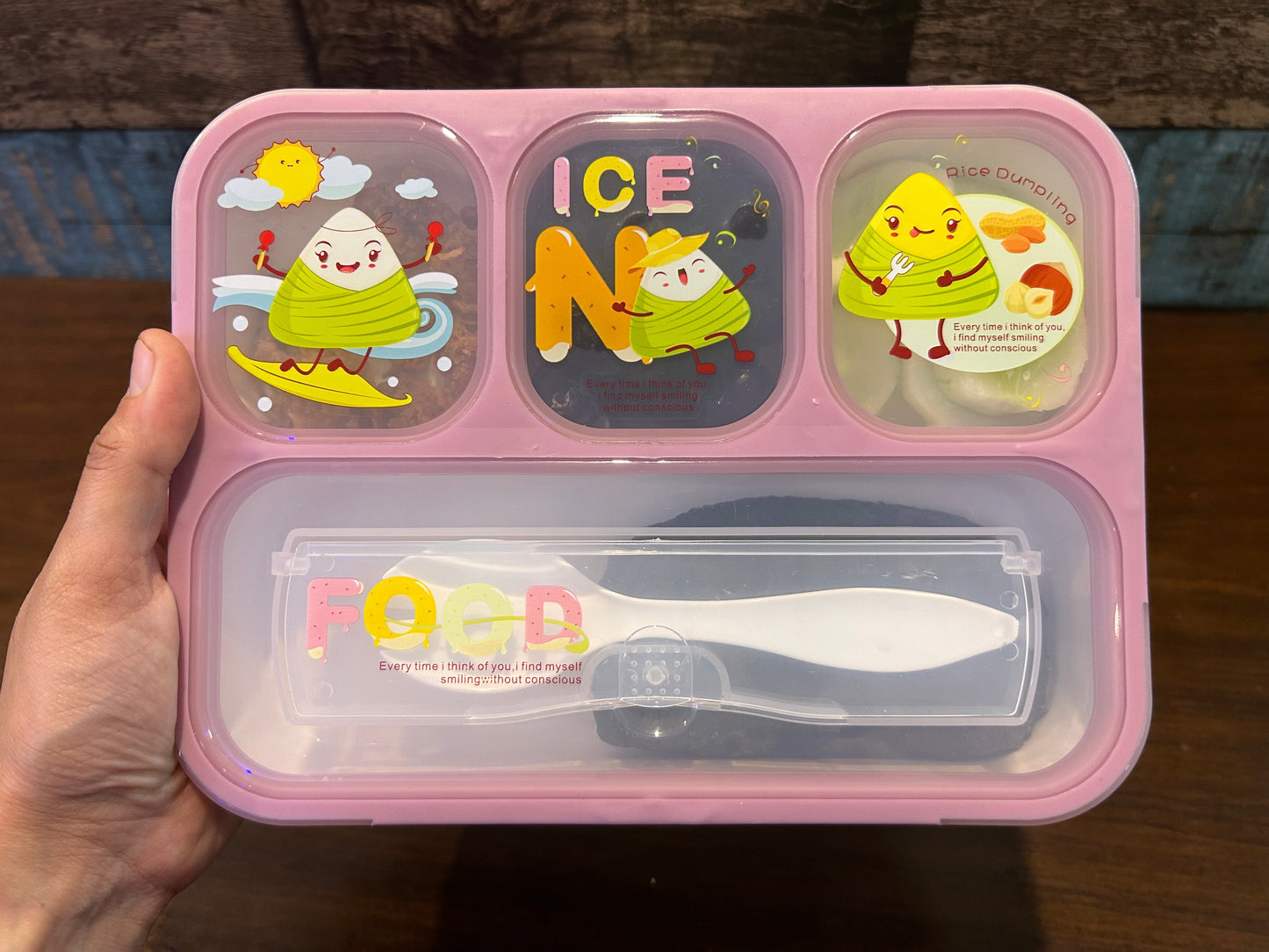 4 Compartment Tiffin Box