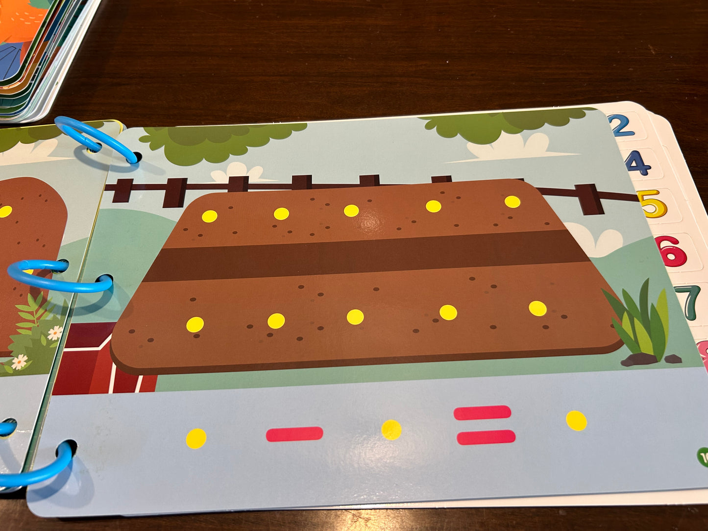 Reusable Velcro Busy Book- Maths