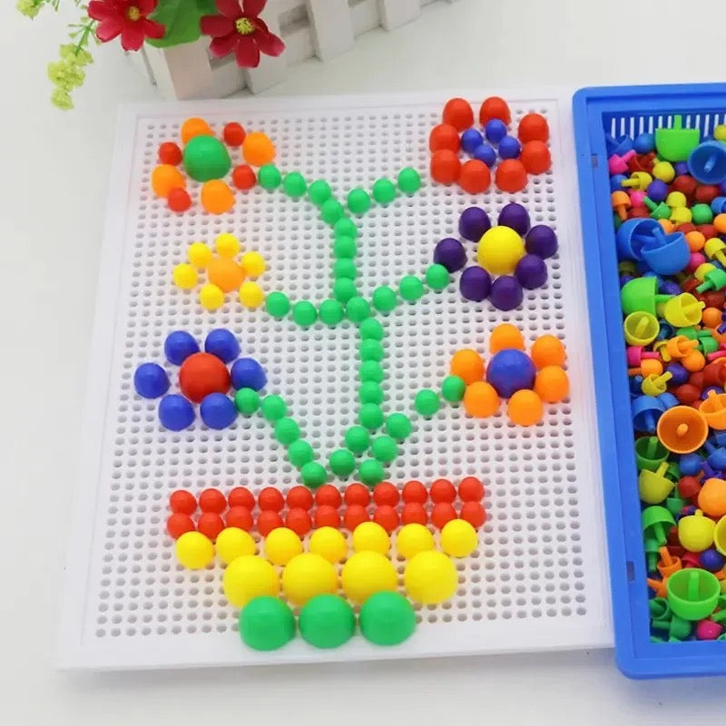 Pin Pad Block Board Game