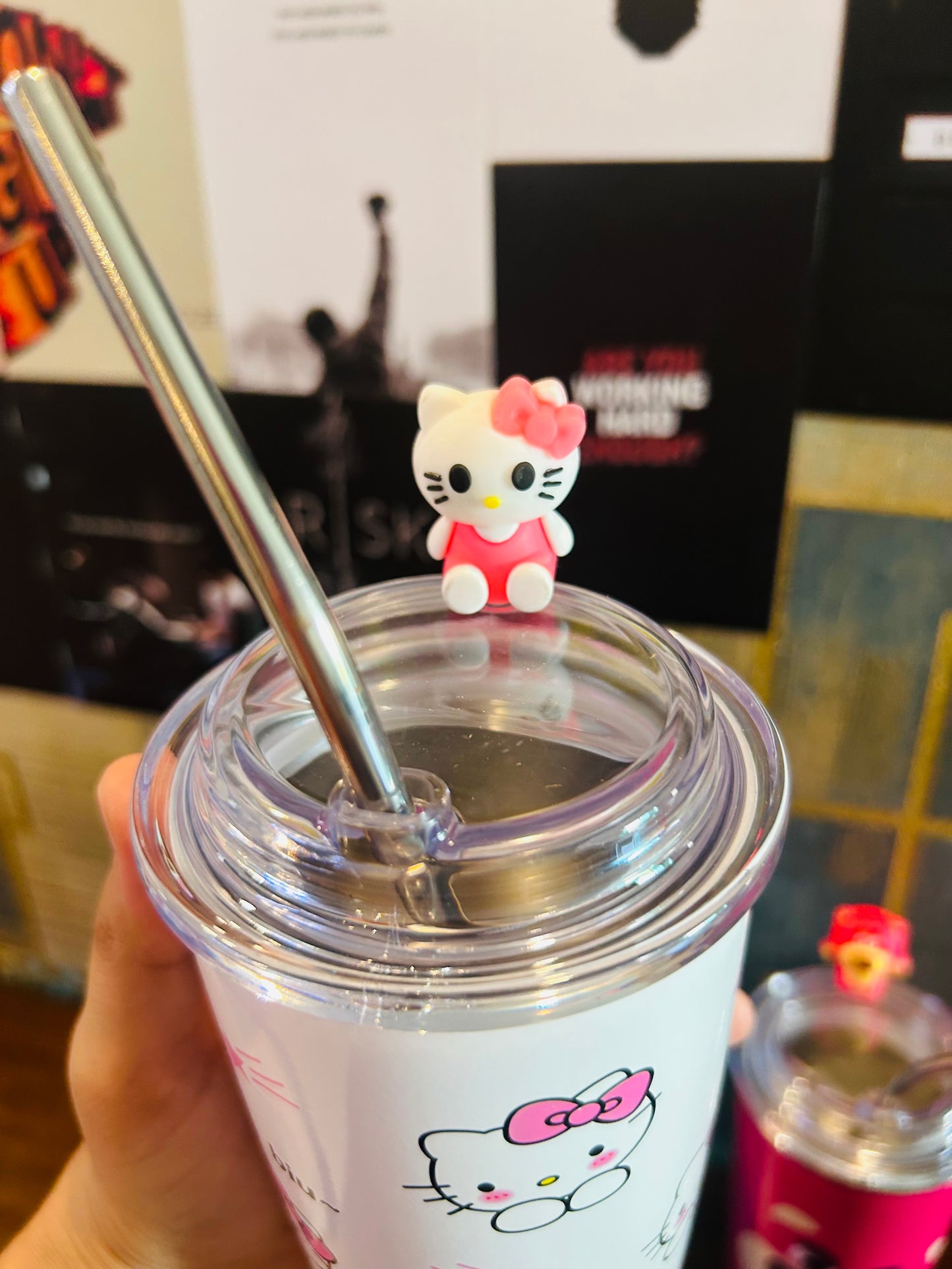 Stainless Steel Straw Tumbler