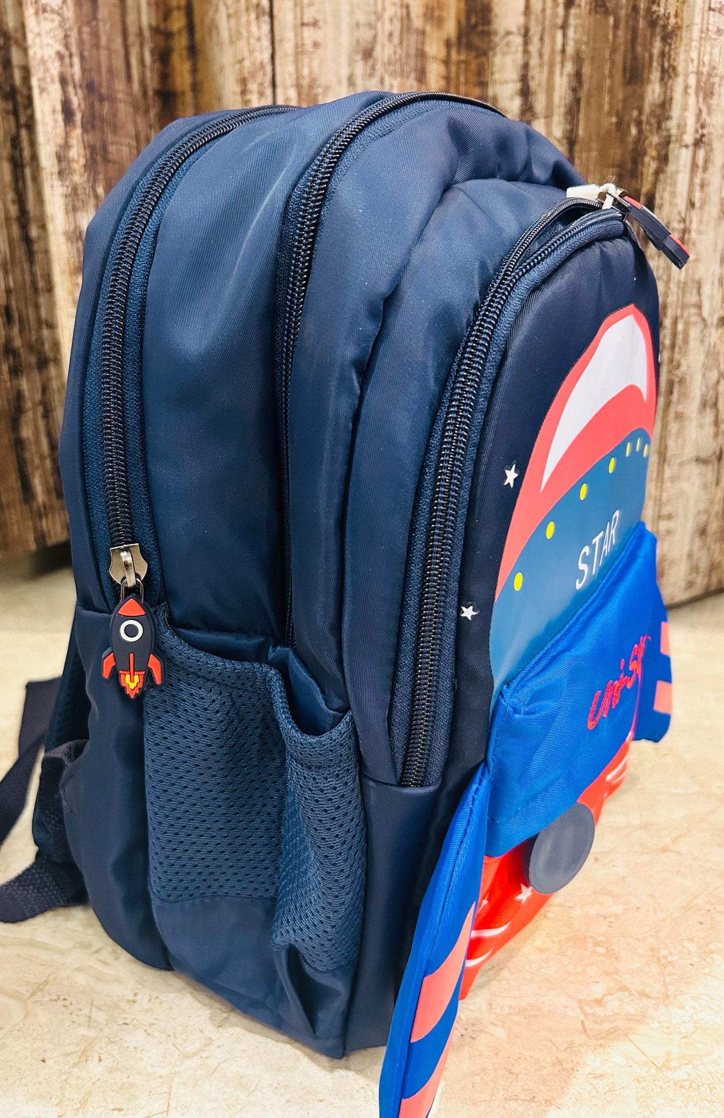 Super Soft Space Toddler School Bag - 13 Inch