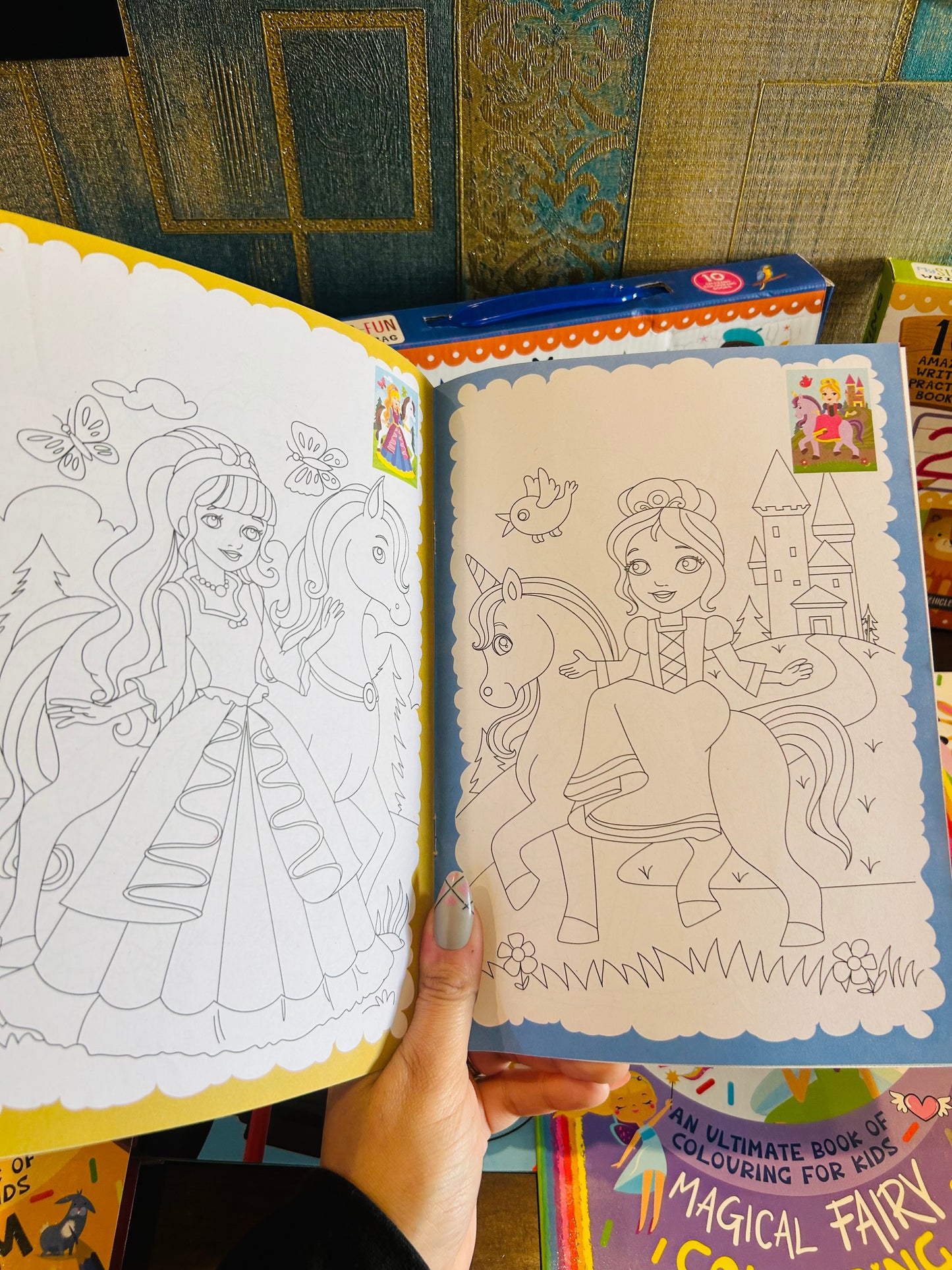 Colouring Bag- Set of 10 Books