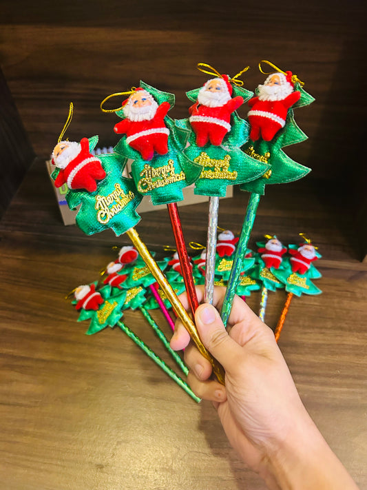 Santa Claus Pencil With Hanging(Set of 4)