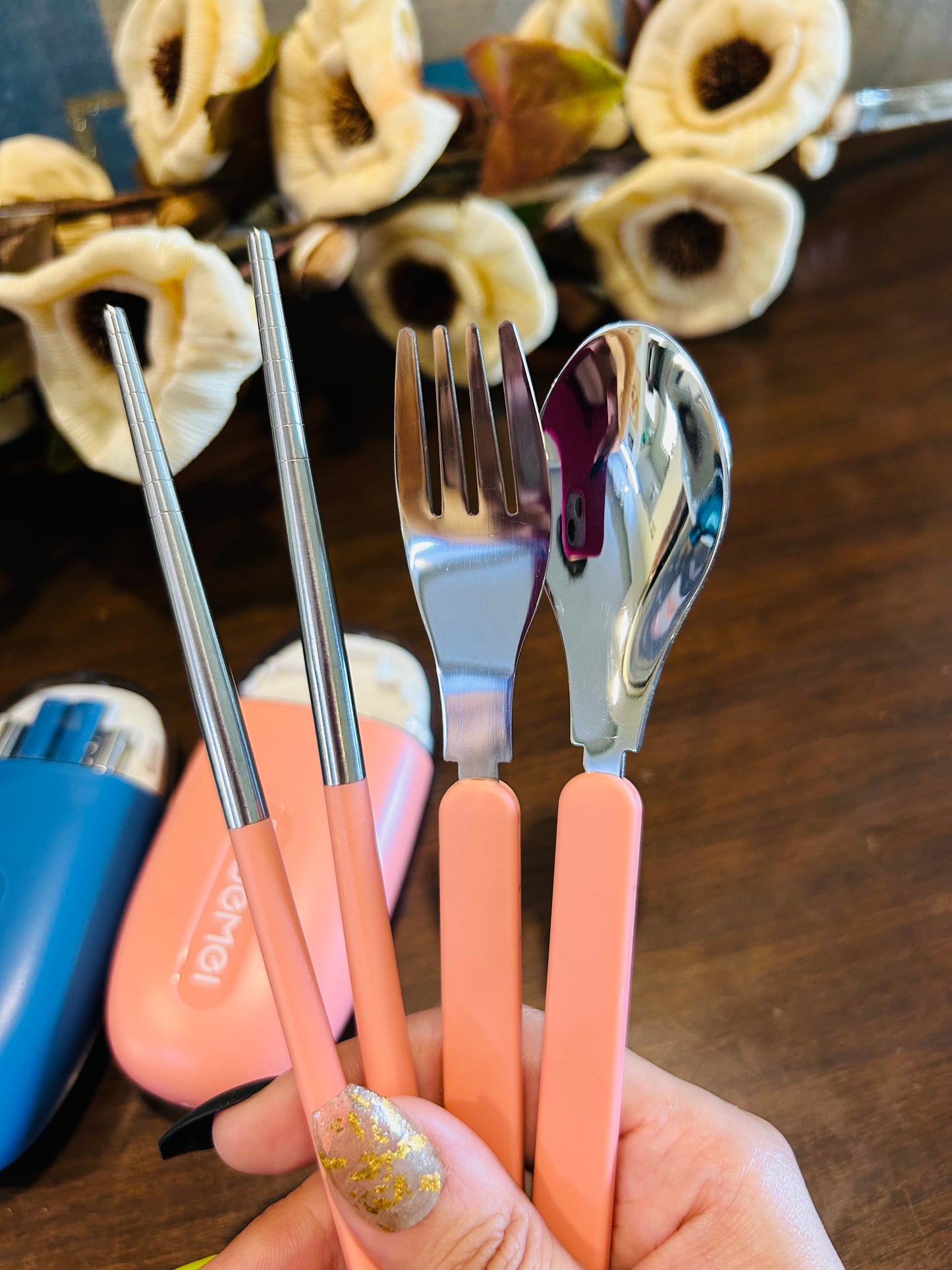Portable Stainless Steel Cutlery Set