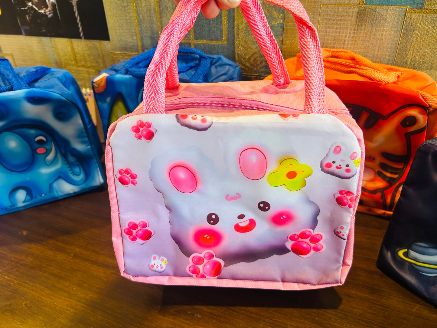 Kids Printed Lunch Bag