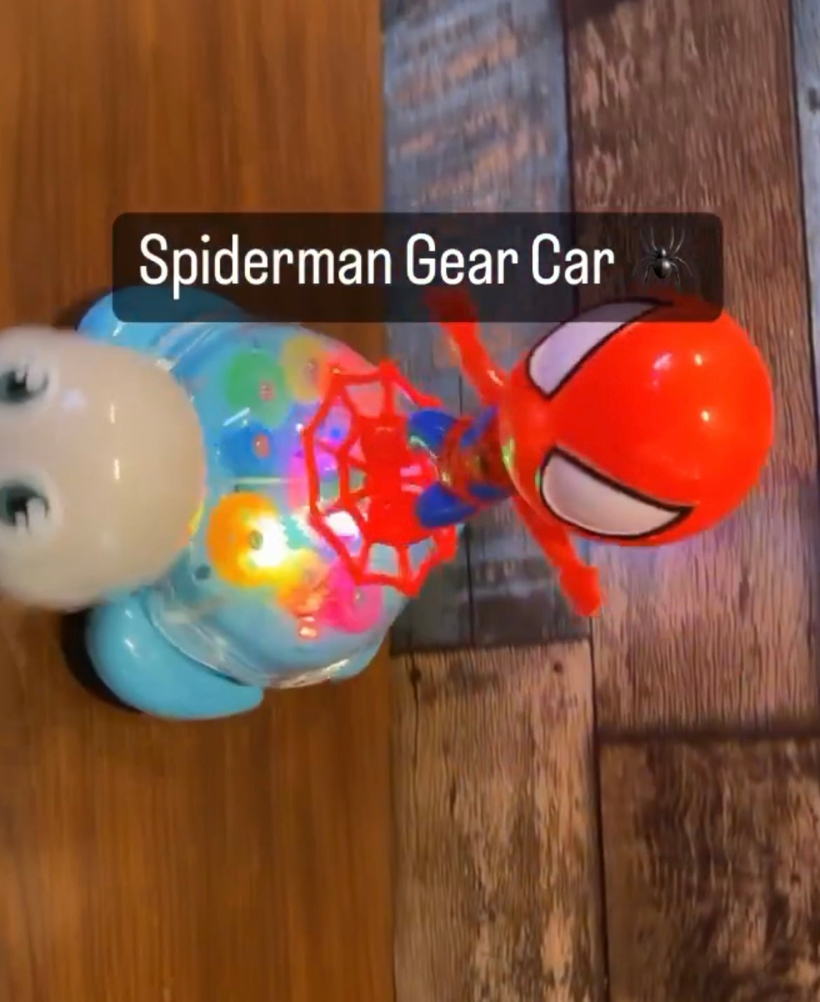 SpiderMan Gear Car