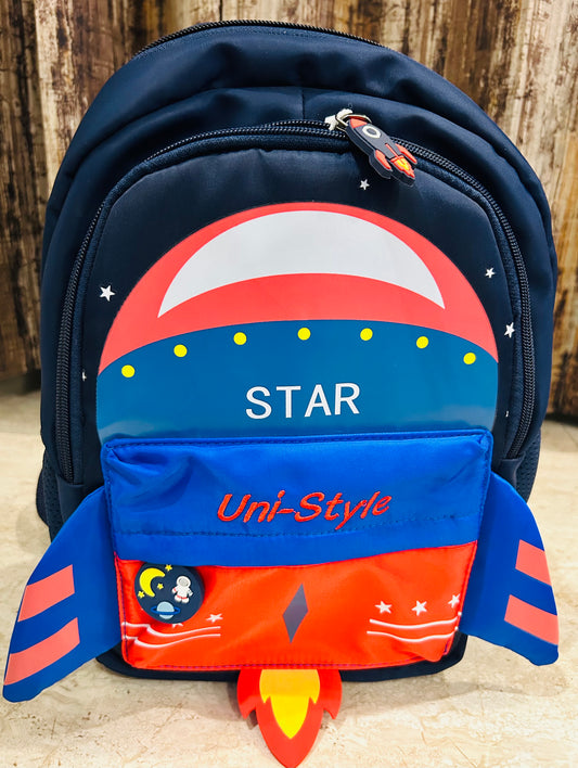 Super Soft Space Toddler School Bag - 13 Inch