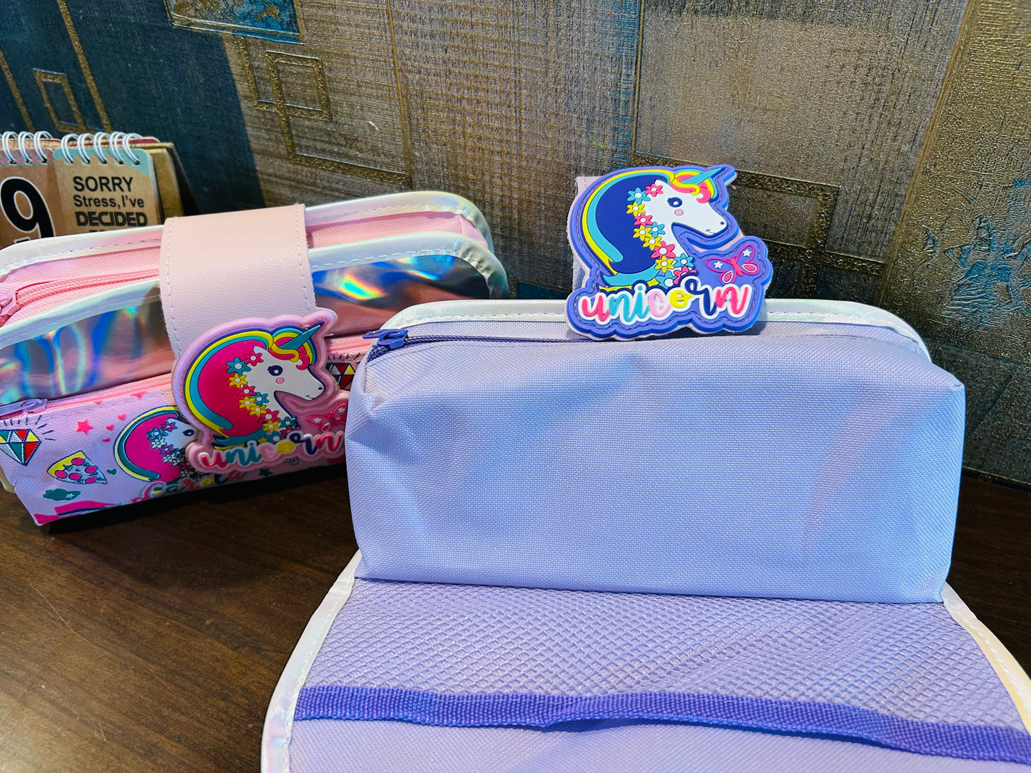 Holographic Unicorn Pencil Pouch
