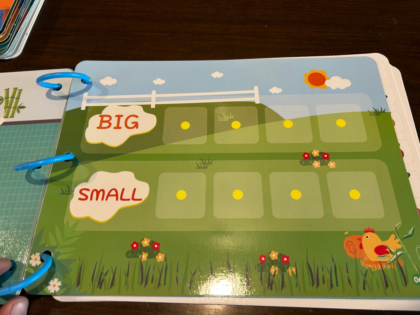 Reusable Velcro Busy Book- Maths