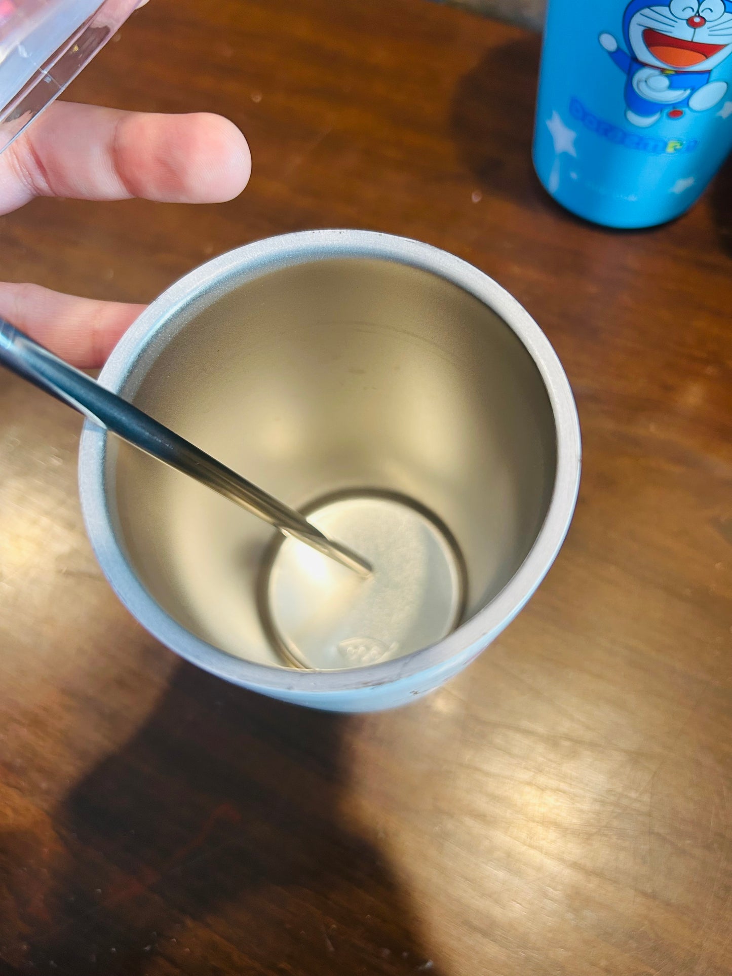 Stainless Steel Straw Tumbler