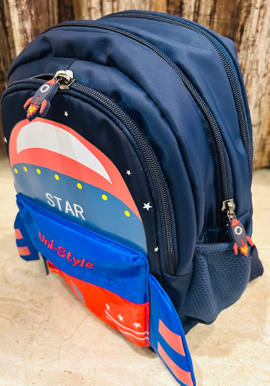 Super Soft Space Toddler School Bag - 13 Inch