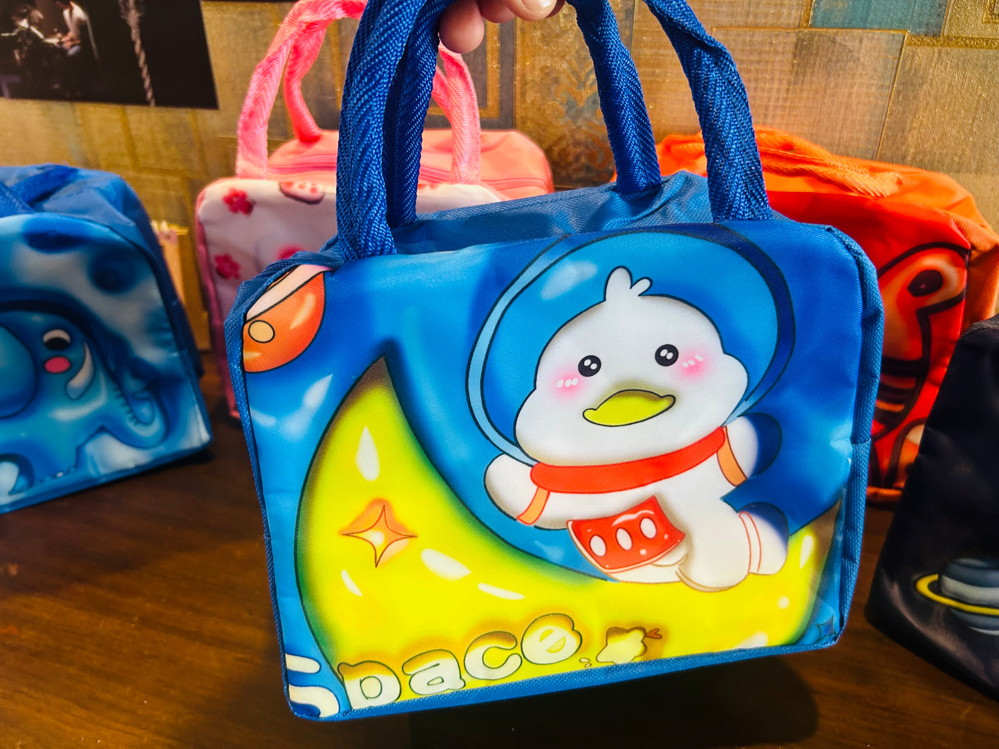Kids Printed Lunch Bag
