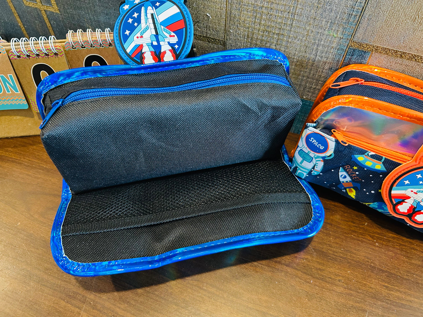 Holographic Space Pencil Pouch