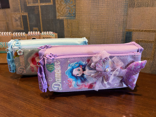 Mermaid Glitter Pencil Pouch