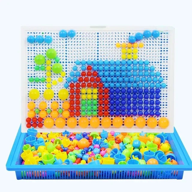 Pin Pad Block Board Game