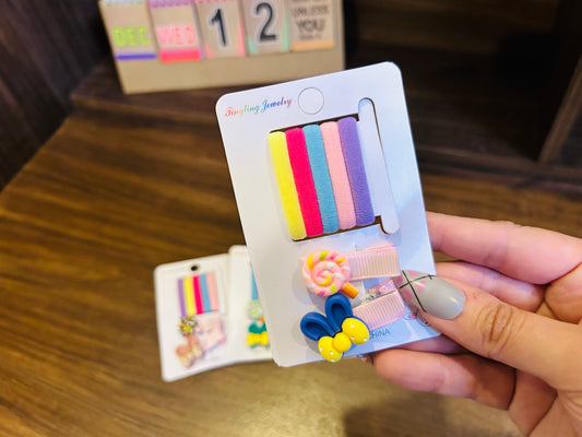 Rubber Band And Hair Clip