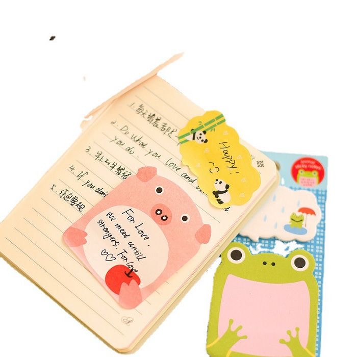 Animal Theme Mini Sticky Notes(Pack of 3)