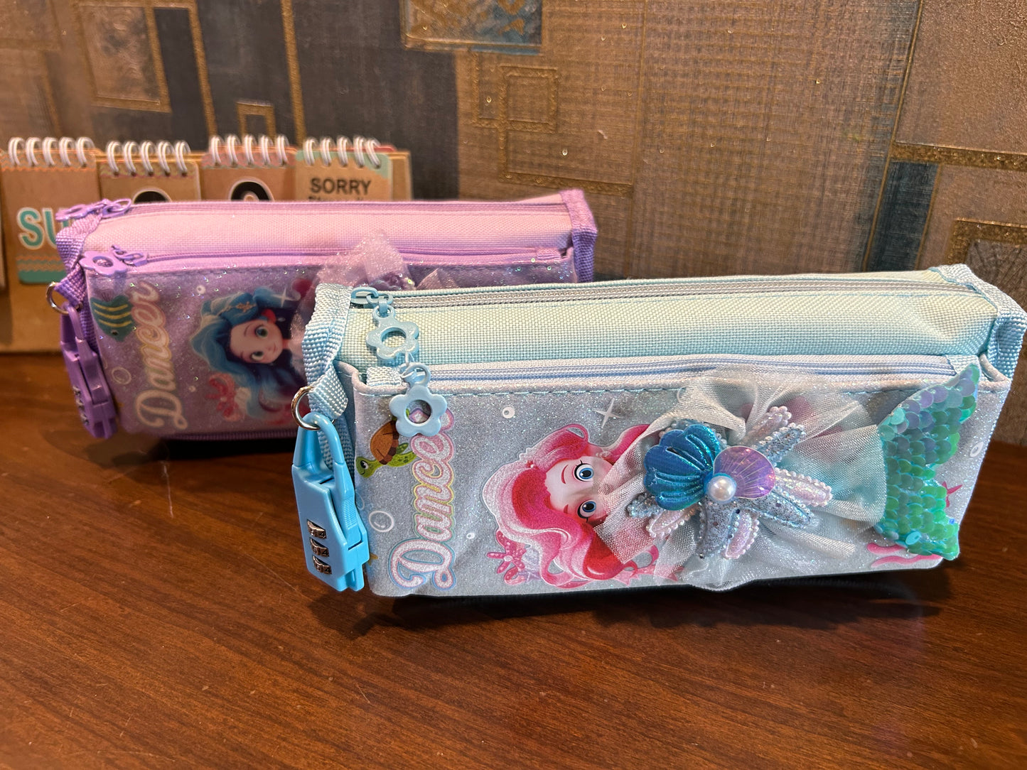 Mermaid Glitter Pencil Pouch