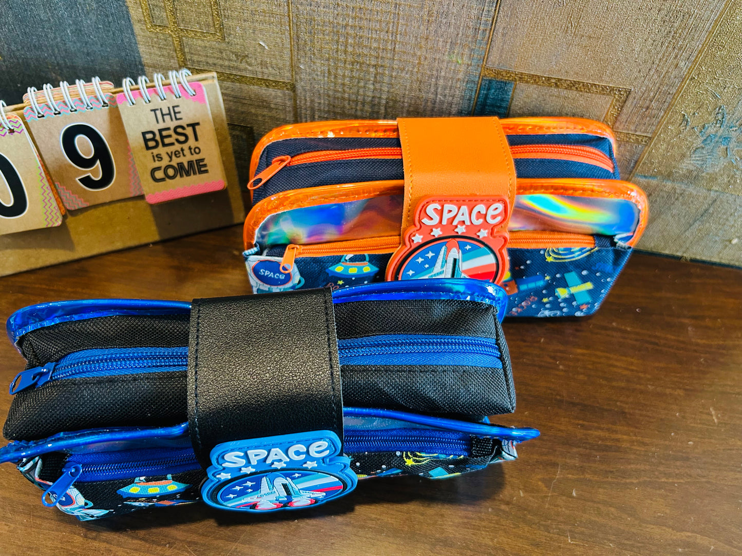 Holographic Space Pencil Pouch