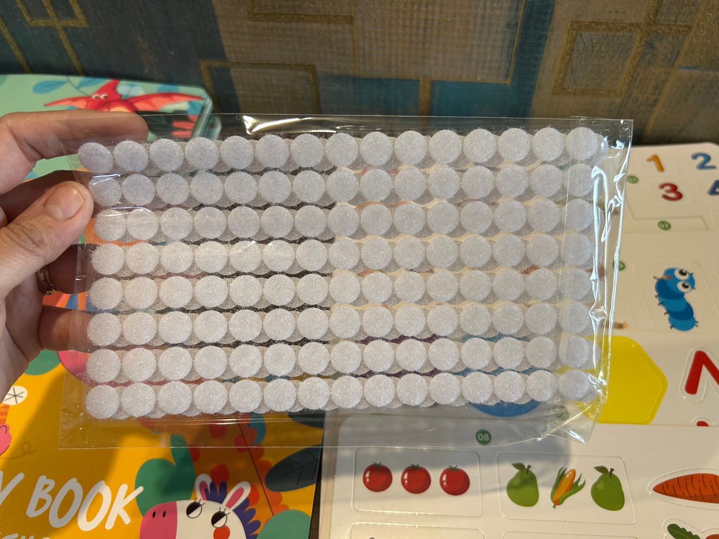 Reusable Velcro Busy Book- Maths