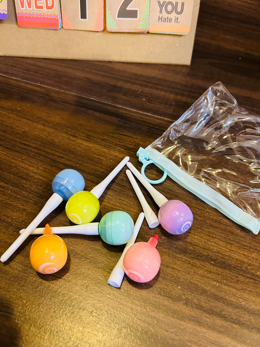 Lollipop Highlighters