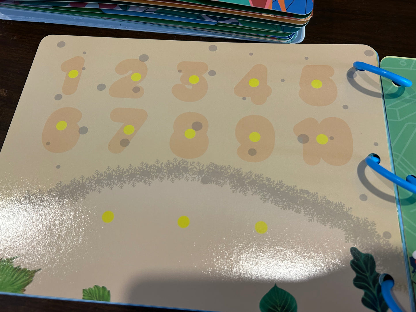 Reusable Velcro Busy Book- Maths