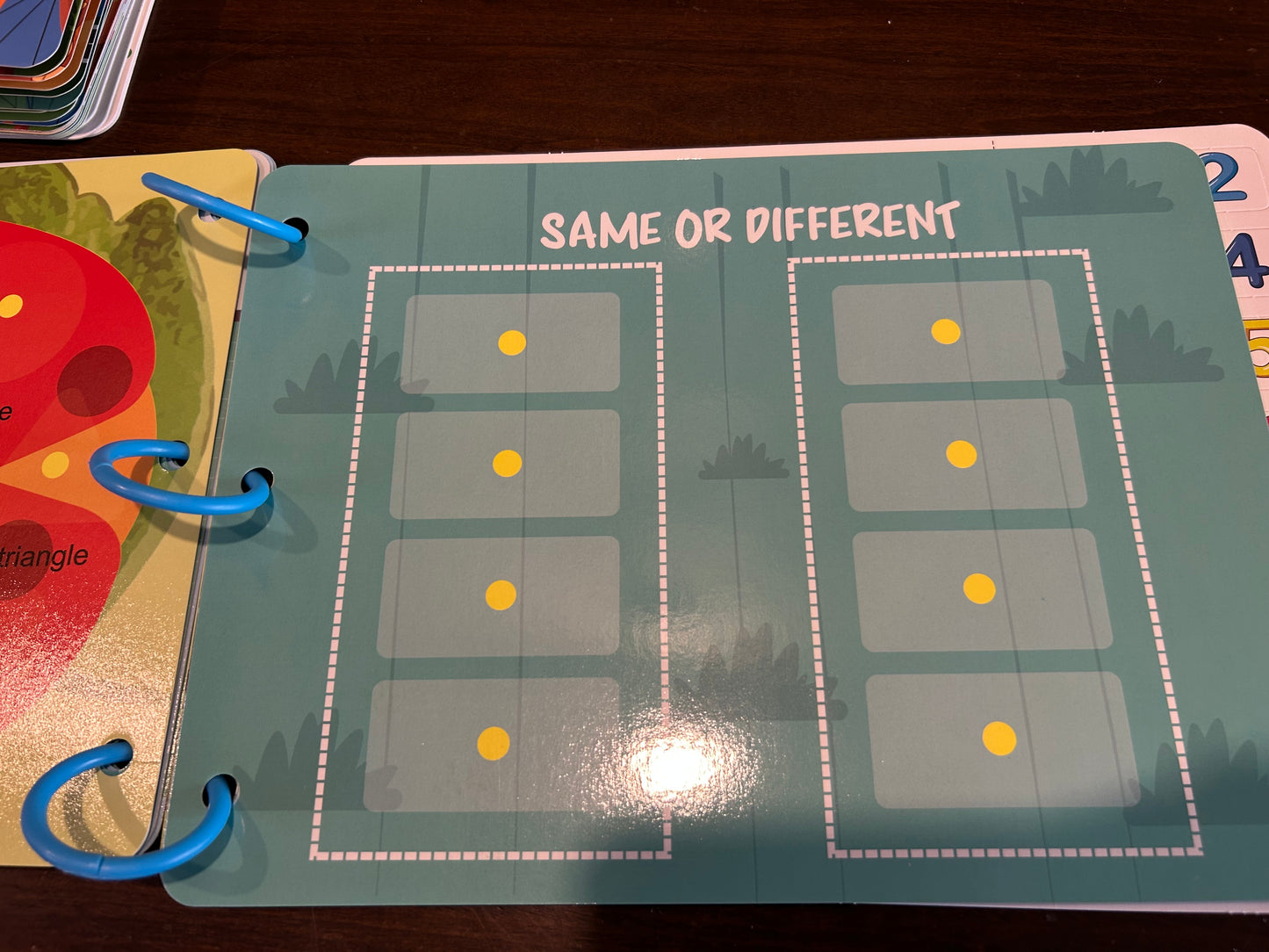 Reusable Velcro Busy Book- Maths