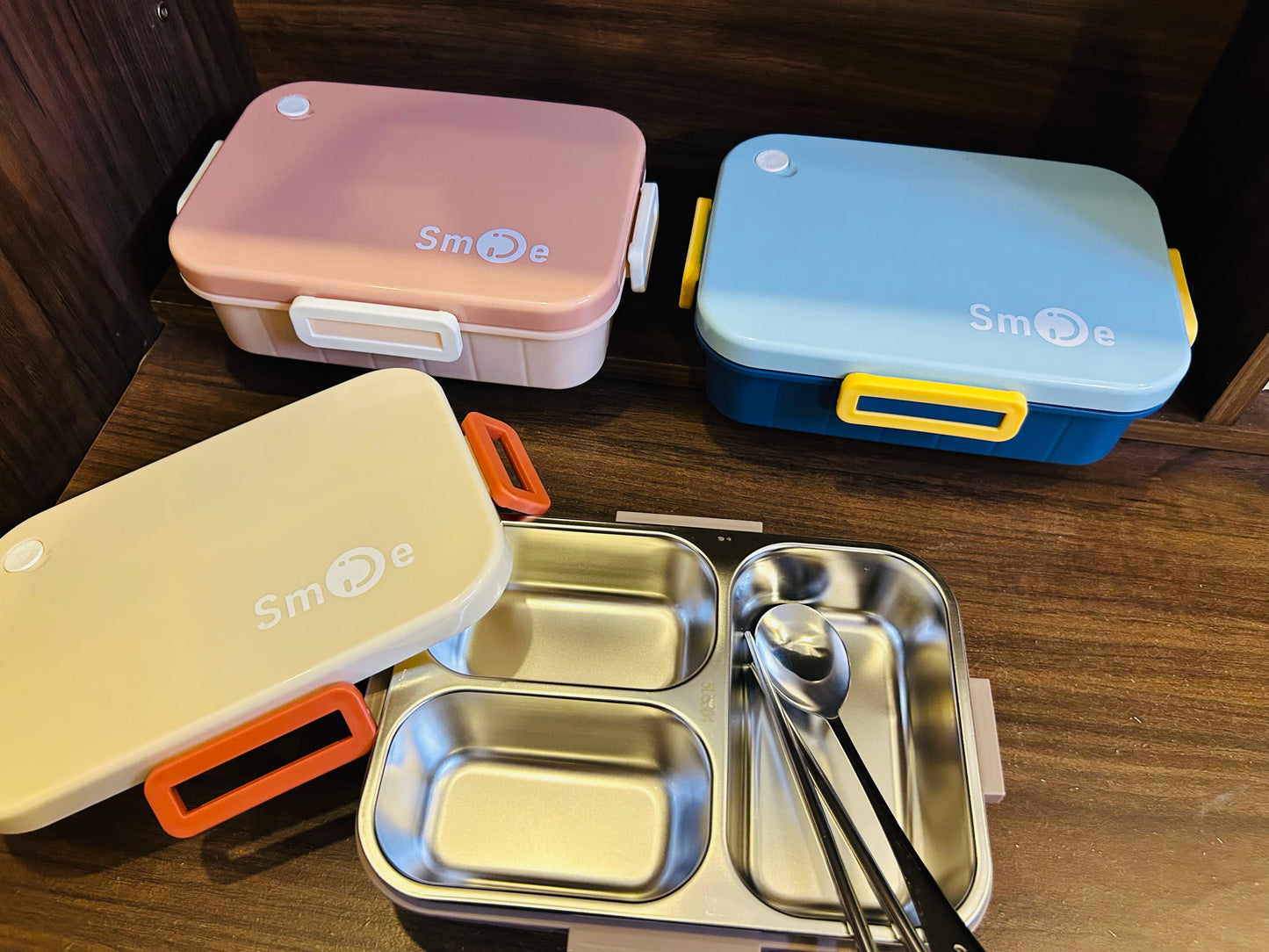 Smile Stainless Steel Tiffin Box - 710ML