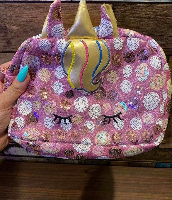 Big Sized Unicorn Sequin Sling Bag