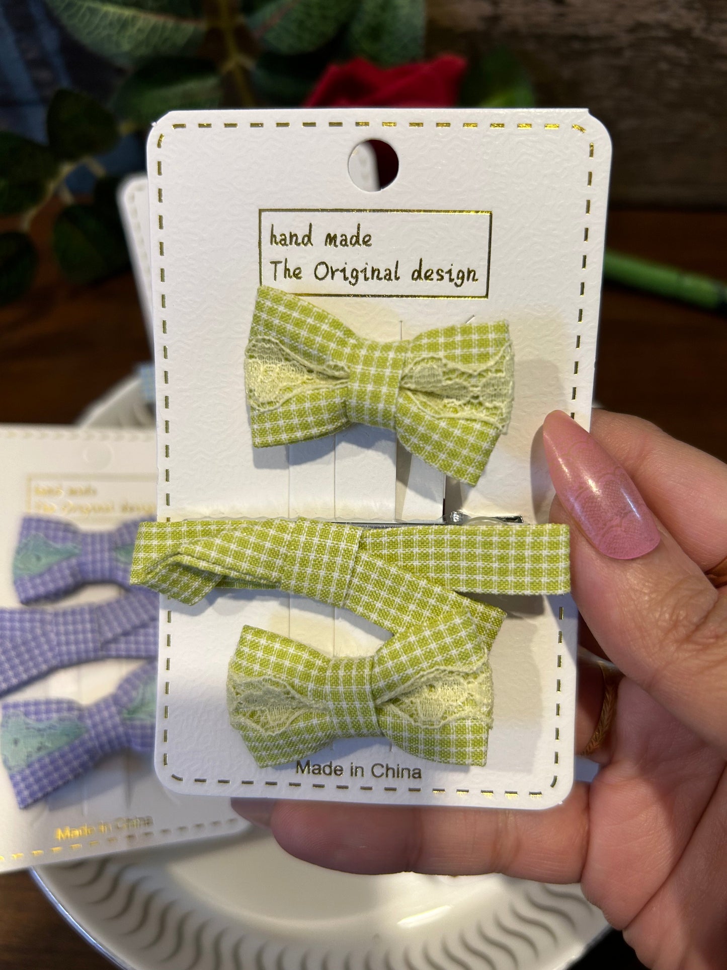 Bow Hairclips