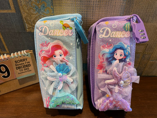 Mermaid Glitter Pencil Pouch