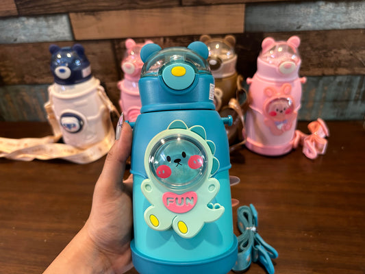 Cartoon Stainless Steel Sipper
