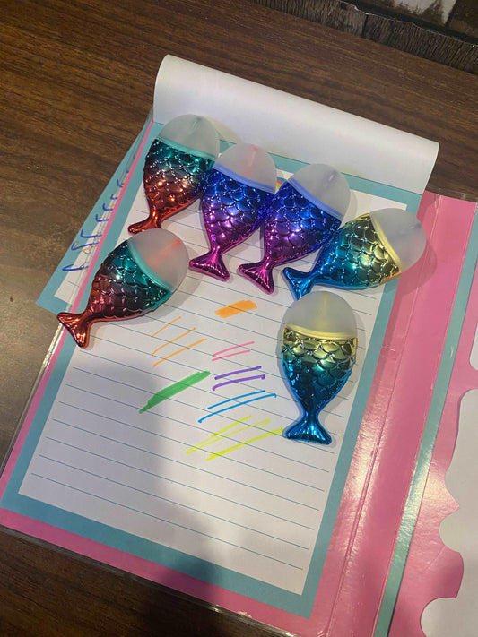 Chrome Mermaid Highlighters