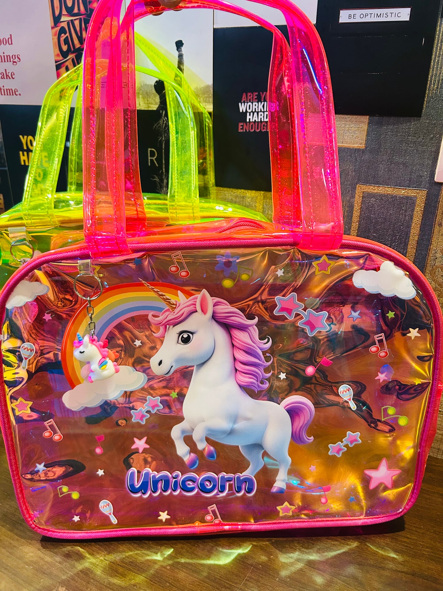 Transparent Holographic Bag
