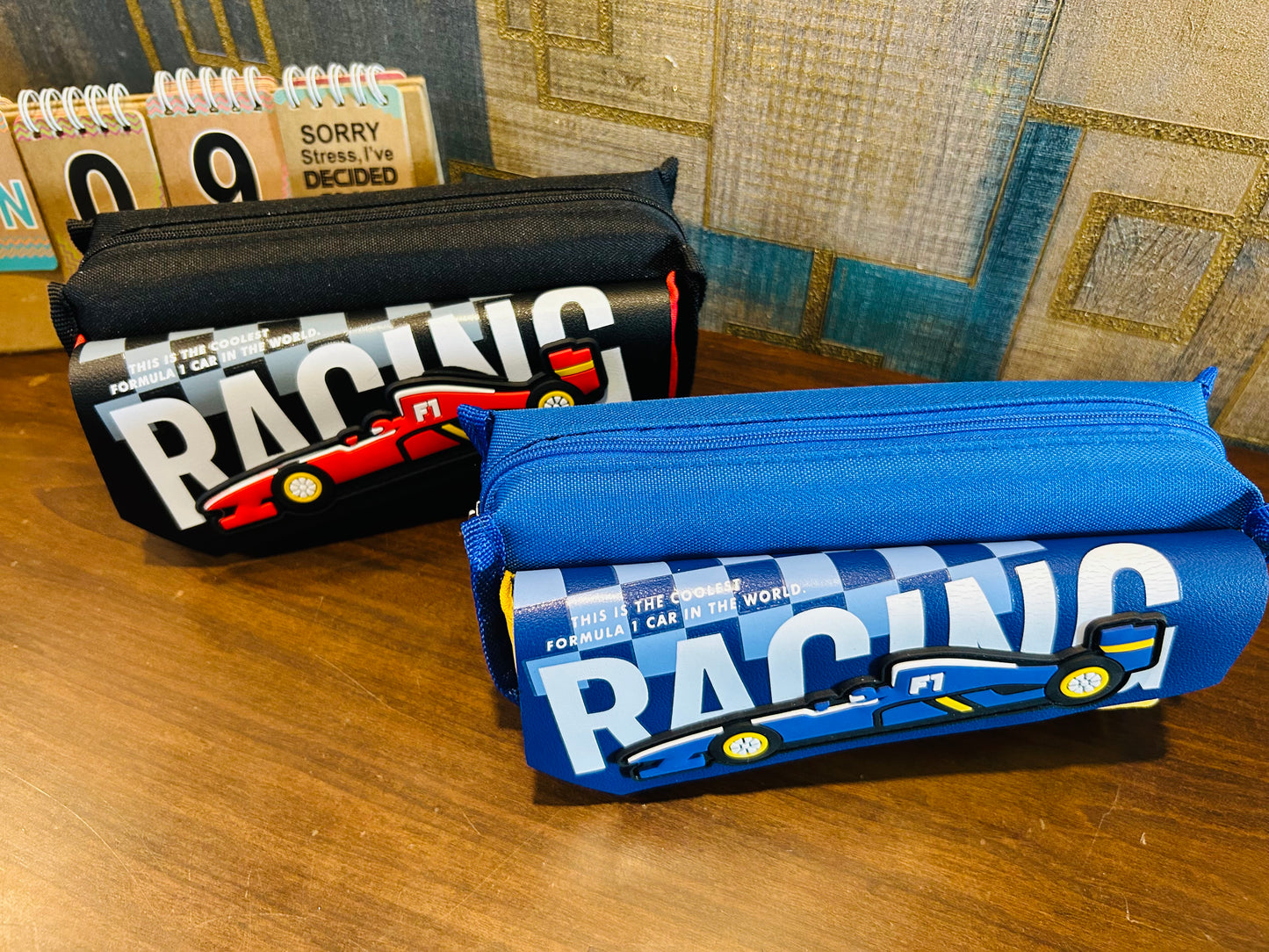 F1 Car Racing Pencil Pouch