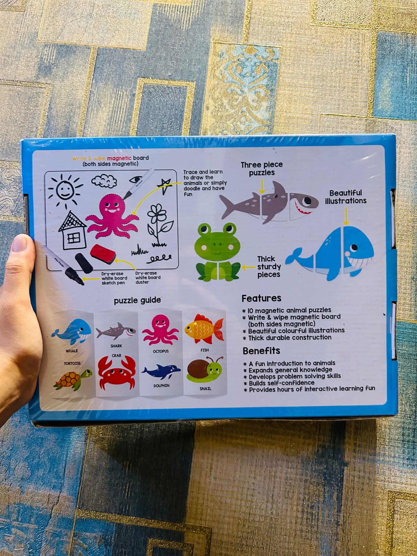 Magnetic Puzzles Aquatic Animals