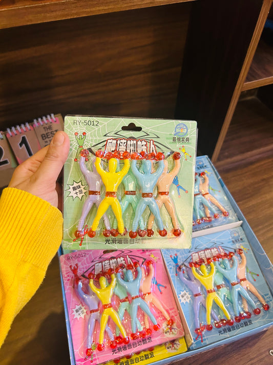 SpiderMan Sticky Wall Climbing Toy