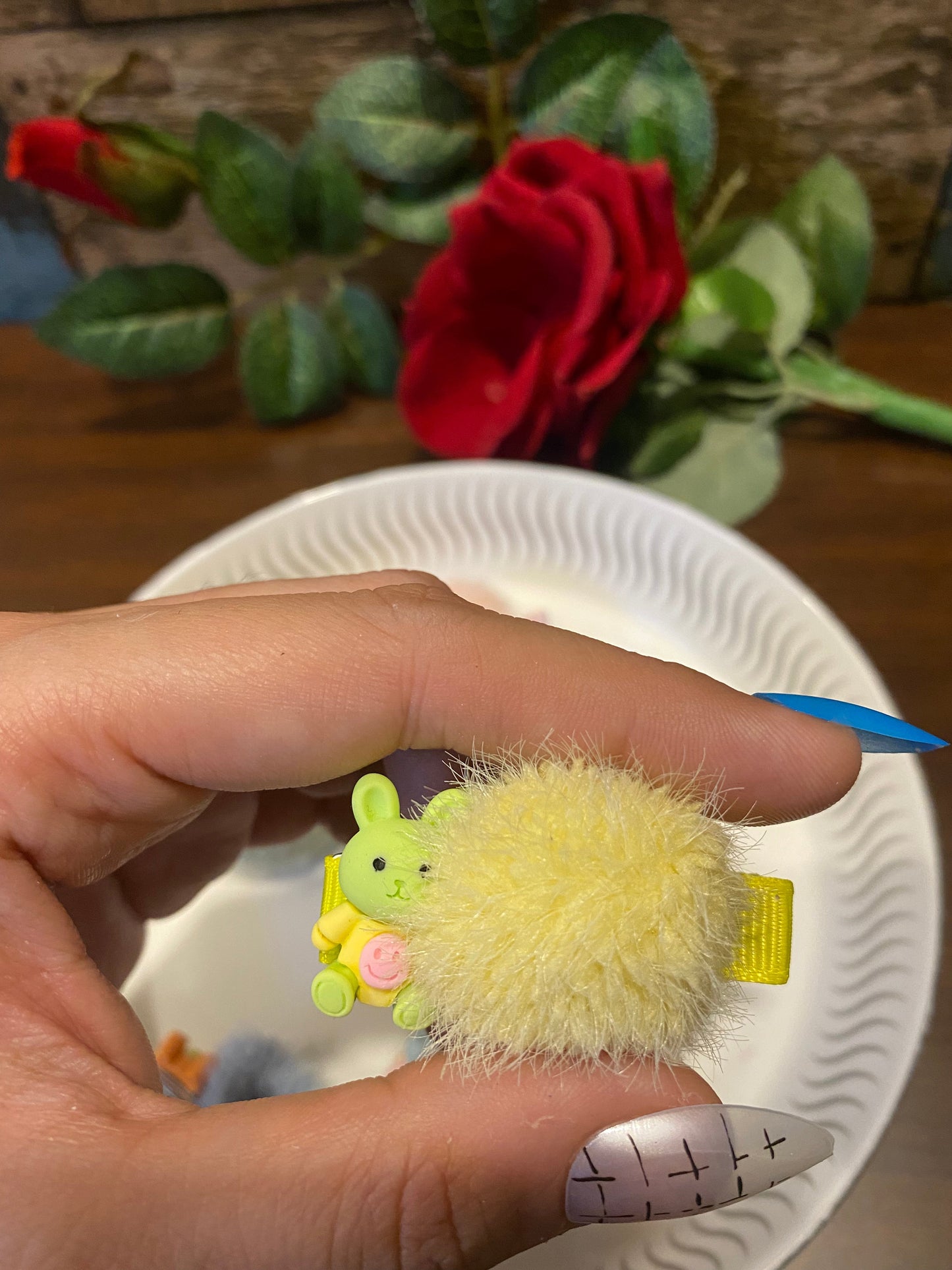 Fur Bear Hairclip