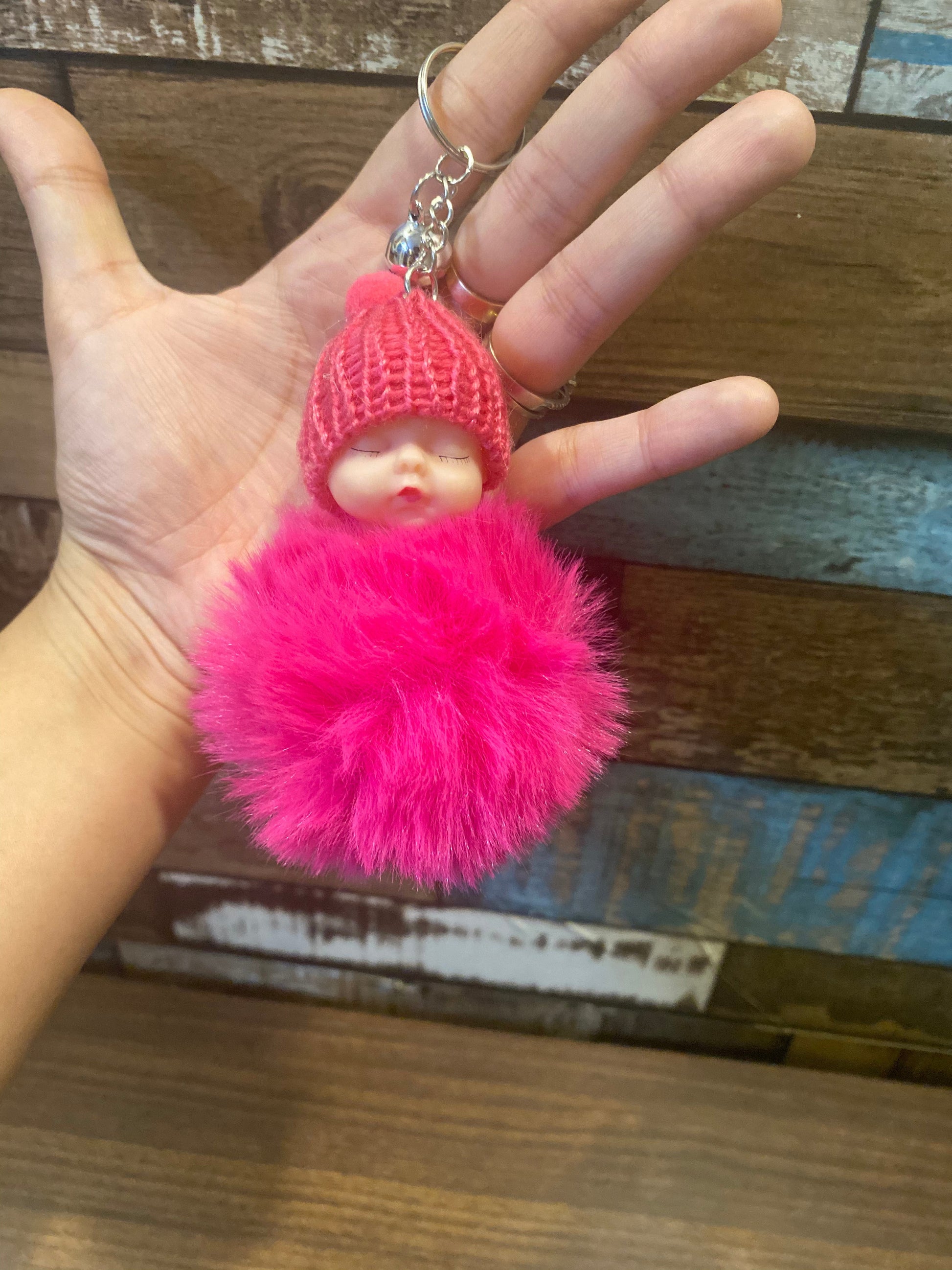 Fur Doll Keychain
