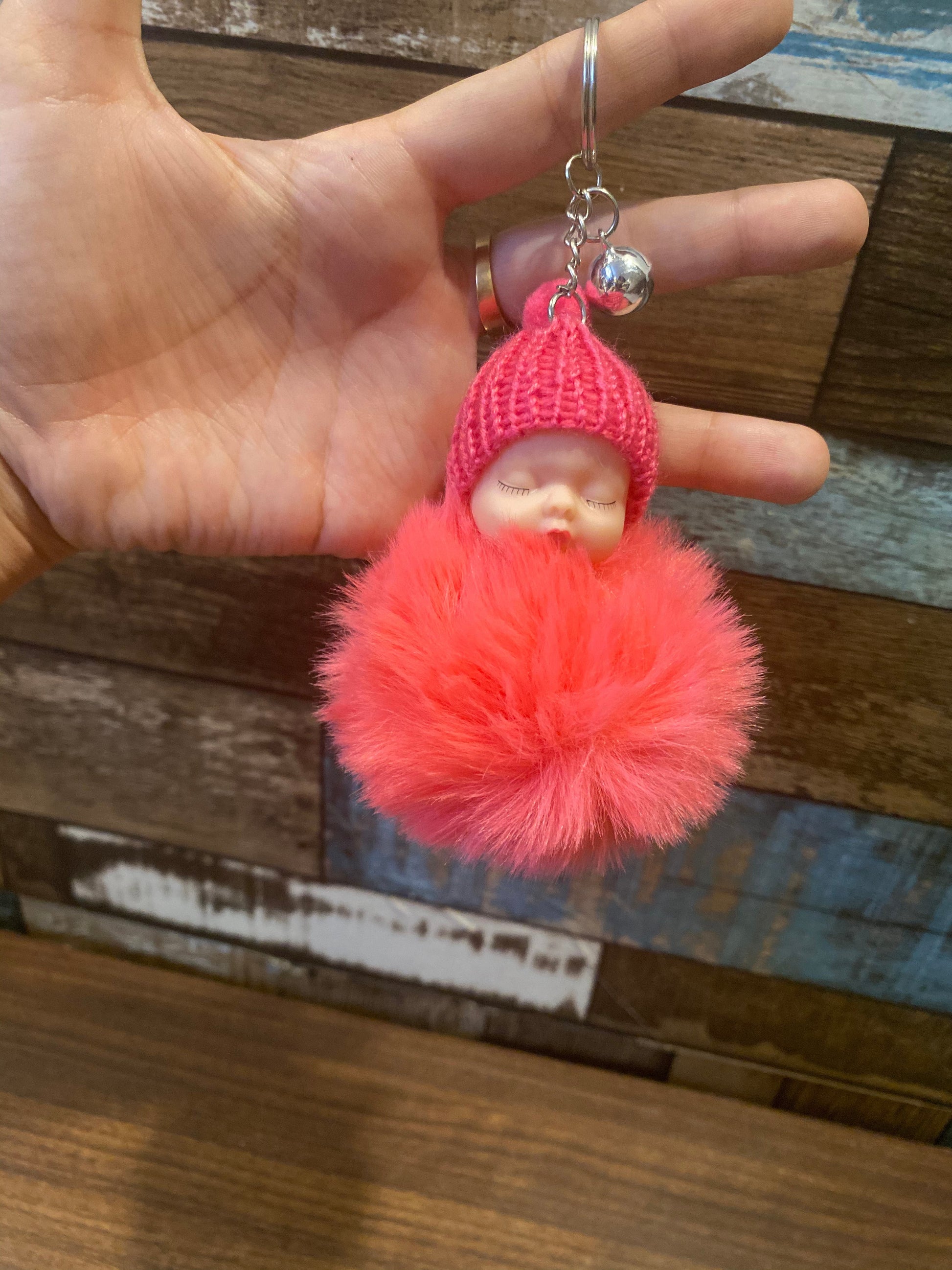 Fur Doll Keychain