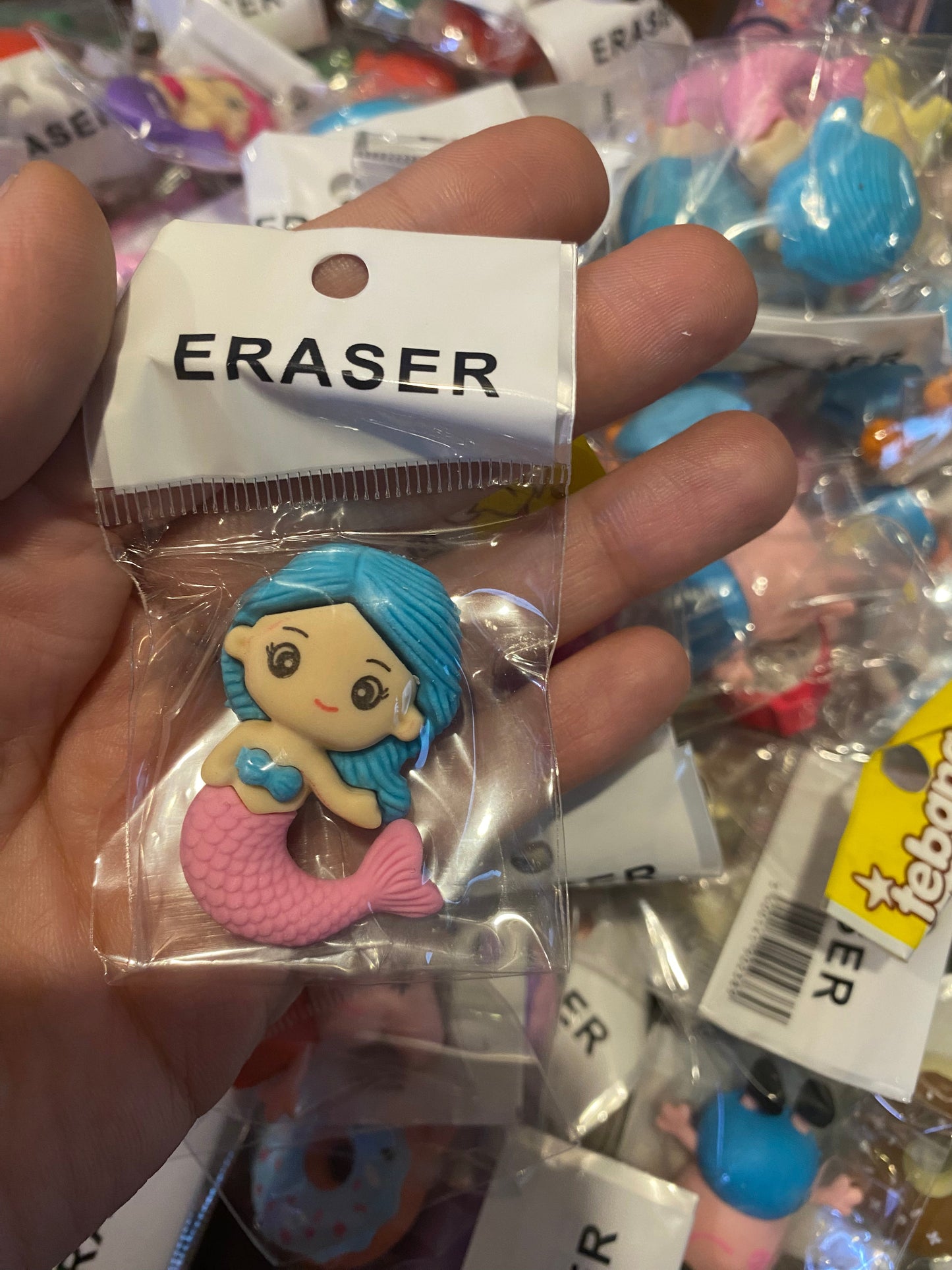 Mermaid Eraser