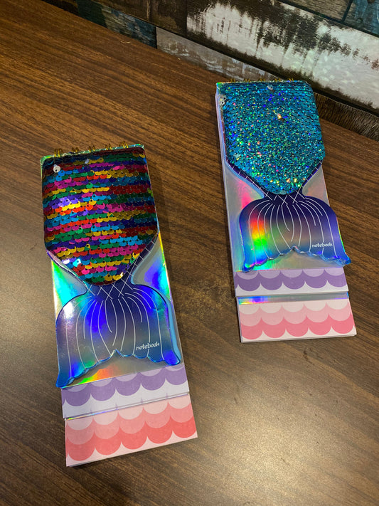 Mermaid Sequin Spiral Pad