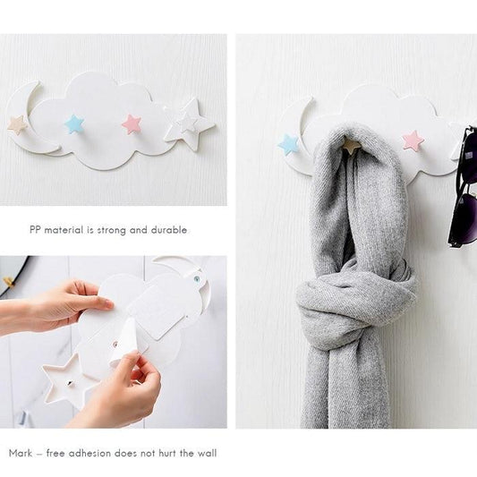 Moon Star Cloud Hanging Hook