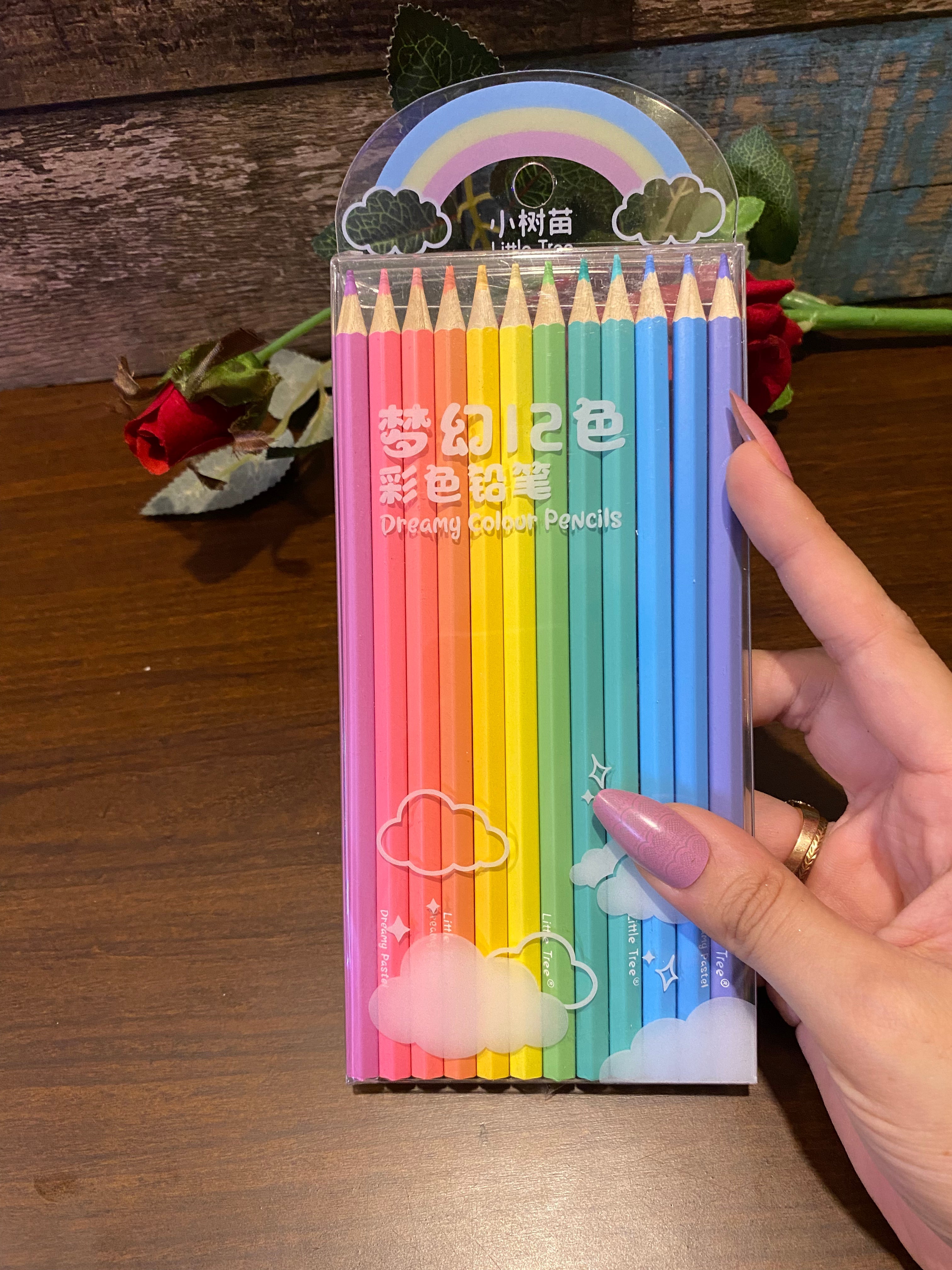 Pastel deals colored pencils