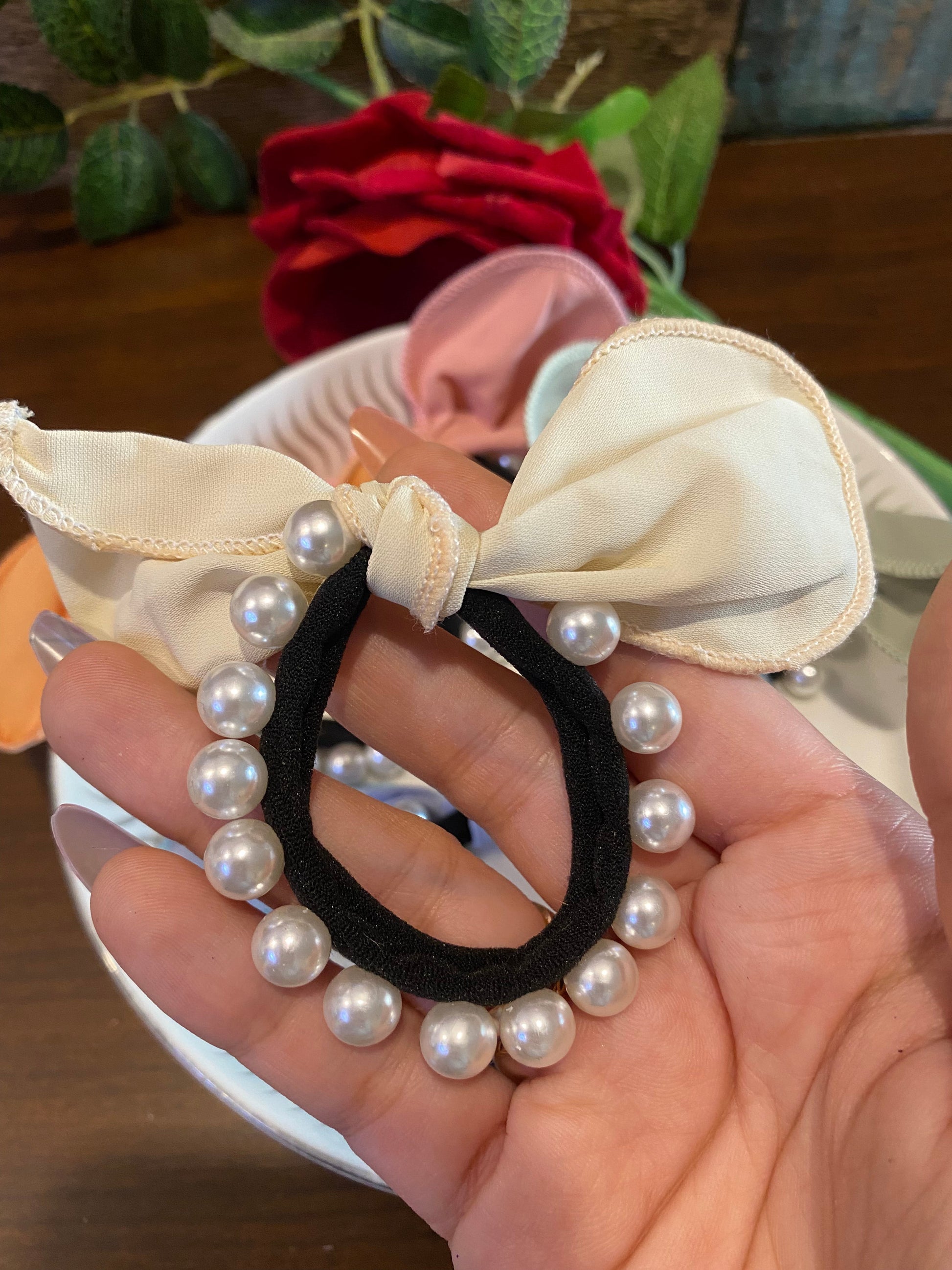 Pearl Rubber Band