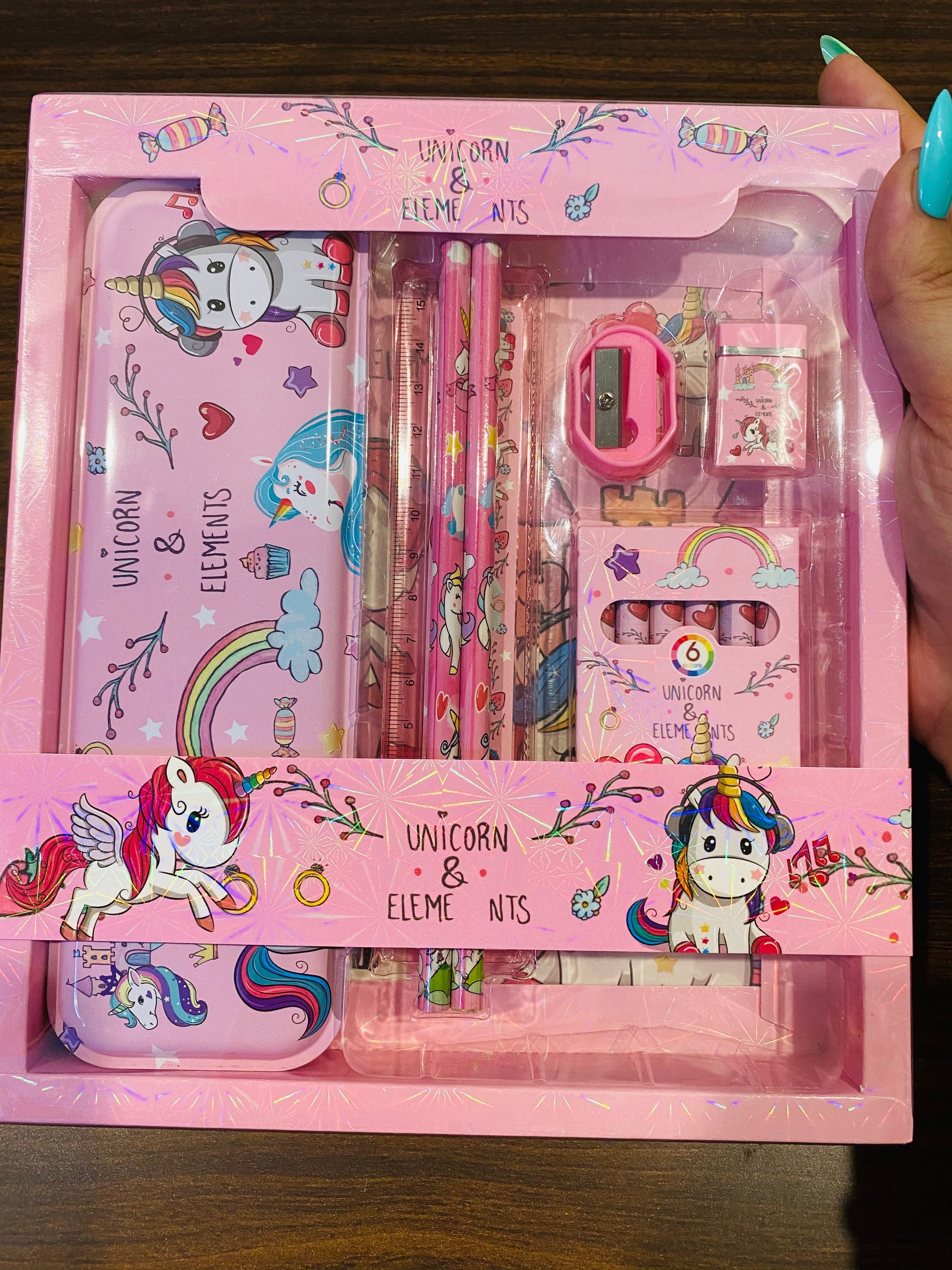 Pencil Box Stationery Set