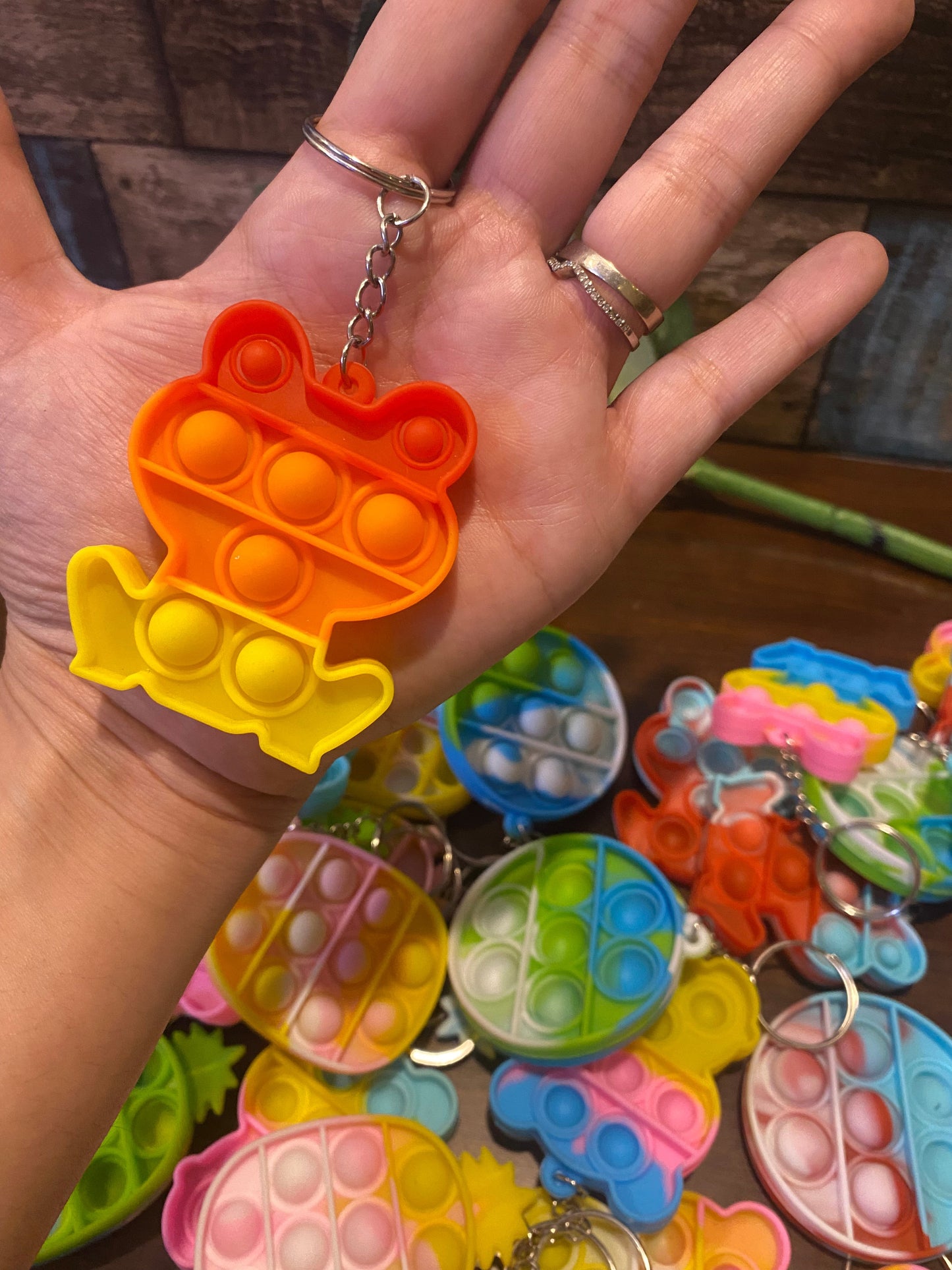 Pop It Keychain(Set of 3)